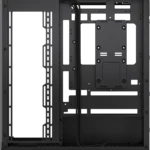 3500X Tempered Glass Black Mid-Tower PC Case; 2x 3.5'' | 2x 2.5'' Drive Bays; Up to 360mm Radiator compatible