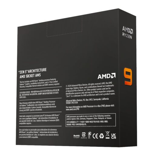 AMD RYZEN 7 9950X 16-Core 4.3GHz AM5 CPU