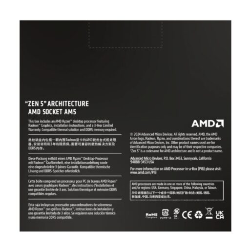 AMD RYZEN 7 9950X 16-Core 4.3GHz AM5 CPU