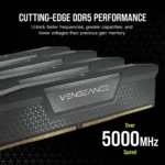 Corsair VENGEANCE DDR5 32GB (2 x 16GB) DDR5 7200 CL34-44-44-96 1.45V Intel XMP - BLACK