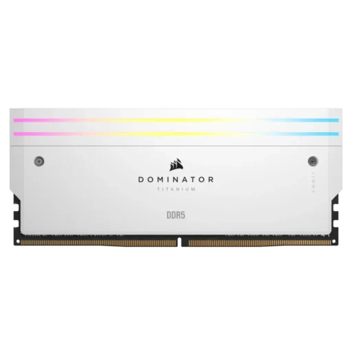 Corsair DOMINATOR TITANIUM 32GB (2 x 16GB) DDR5 7200 CL34-44-44-96 1.45V Intel XMP - WHITE