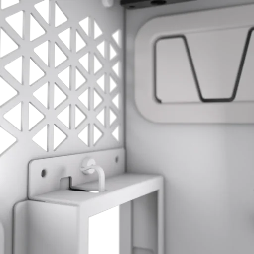 6500X RGB Mid-Tower White Dual Chamber PC Case