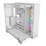 6500X RGB Mid-Tower White Dual Chamber PC Case