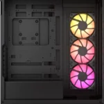 3500X RGB Mid-Tower Black PC Case; 2x 3.5'' | 2x 2.5'' Drive Bays; Up to 360mm Radiator compatible; 3x 120mm fan incl