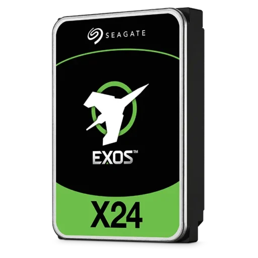 Seagate Exos X24 ST24000NM007H 24TB HDD; 3.5''; SAS ; RPM 7200; 5 Year Limited Warranty