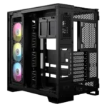 6500X RGB Mid-Tower Black Dual Chamber PC Case
