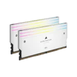 Corsair DOMINATOR TITANIUM 32GB (2 x 16GB) DDR5 7200 CL34-44-44-96 1.45V Intel XMP - WHITE