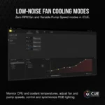 Corsair iCUE H100i ELITE RGB 240mm Liquid CPU Cooler - White AMD: AM5