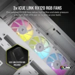 6500X RGB Mid-Tower White Dual Chamber PC Case
