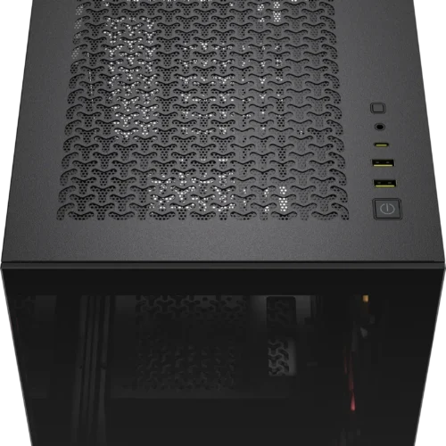 3500X RGB Mid-Tower Black PC Case; 2x 3.5'' | 2x 2.5'' Drive Bays; Up to 360mm Radiator compatible; 3x 120mm fan incl