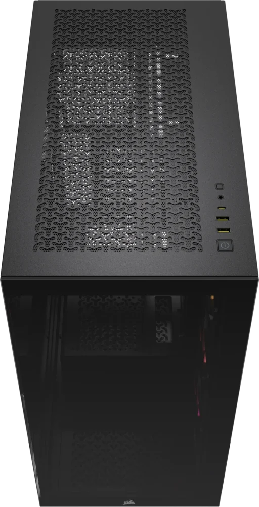 3500X RGB Mid-Tower Black PC Case; 2x 3.5'' | 2x 2.5'' Drive Bays; Up to 360mm Radiator compatible; 3x 120mm fan incl