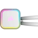 Corsair iCUE H100i ELITE RGB 240mm Liquid CPU Cooler - White AMD: AM5