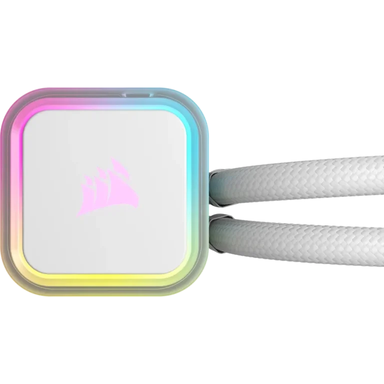 Corsair iCUE H100i ELITE RGB 240mm Liquid CPU Cooler - White AMD: AM5