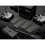 Corsair DOMINATOR RGB DDR5 32GB (2 x 16GB) DDR5 7200 CL34-44-44-96 1.45V Intel XMP - BLACK