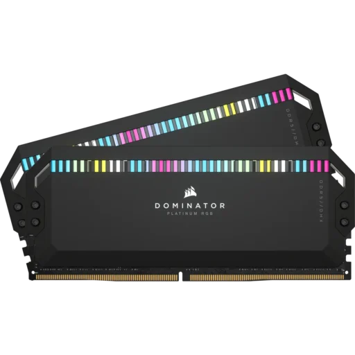 Corsair DOMINATOR RGB DDR5 32GB (2 x 16GB) DDR5 7200 CL34-44-44-96 1.45V Intel XMP - BLACK