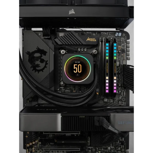 Corsair DOMINATOR RGB DDR5 32GB (2 x 16GB) DDR5 7200 CL34-44-44-96 1.45V Intel XMP - BLACK