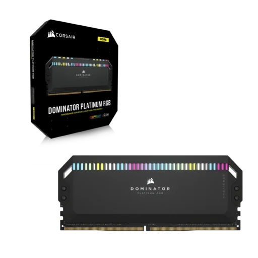 Corsair DOMINATOR RGB DDR5 32GB (2 x 16GB) DDR5 7200 CL34-44-44-96 1.45V Intel XMP - BLACK