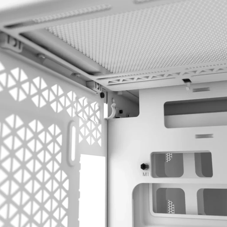 2500X RGB Micro ATX White Dual Chamber PC Case