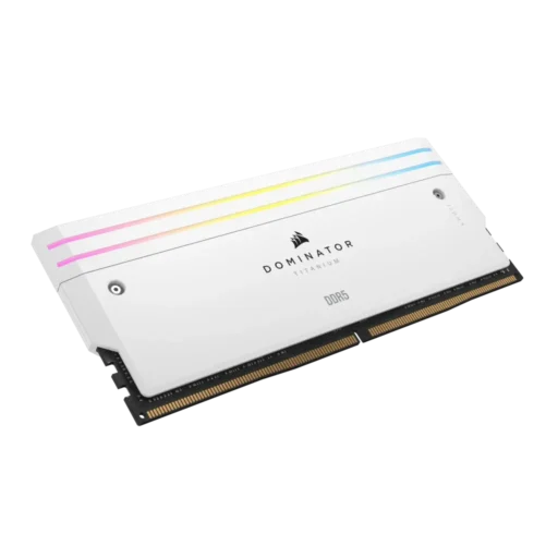Corsair DOMINATOR TITANIUM 32GB (2 x 16GB) DDR5 7200 CL34-44-44-96 1.45V Intel XMP - WHITE