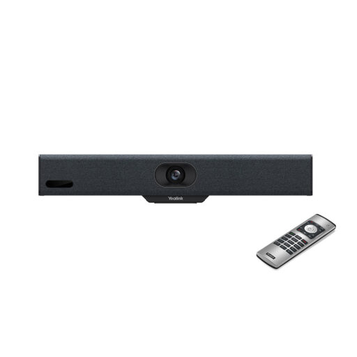 Yealink A10 All-In-One android video bar for teams - A10 video bar, remote control, built-in microphones, built-in speaker, built-in camera, wall mount bracket