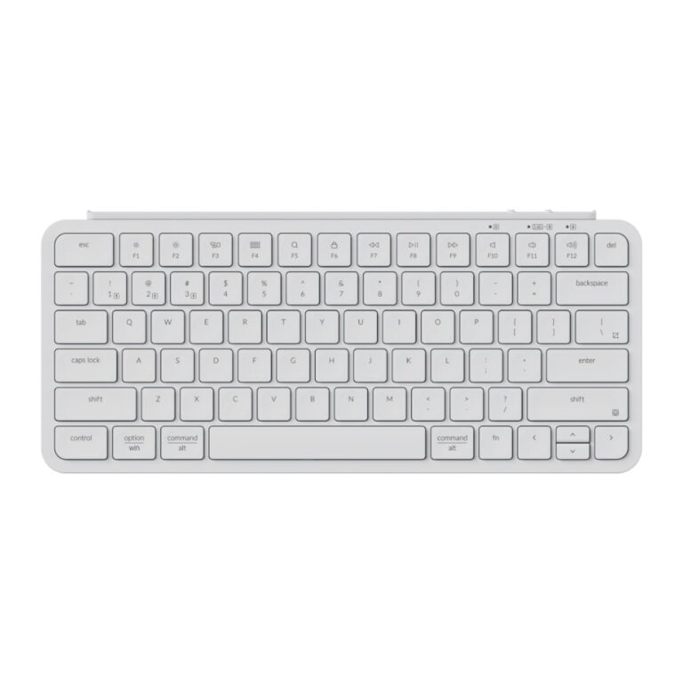 Keychron B1 Pro Ultra-Slim 75% Wireless Keyboard - Ivory White