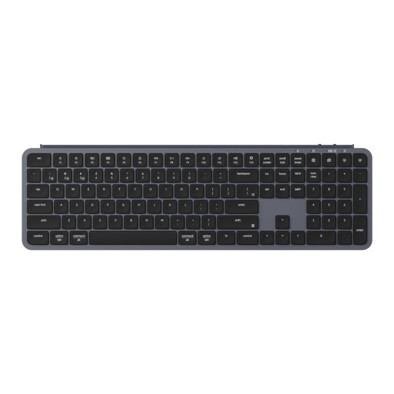 Keychron B6 Pro Ultra-Slim 100% Wireless Keyboard ? Space Grey
