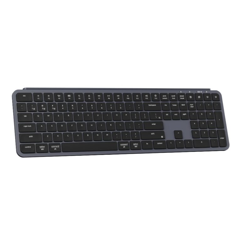 Keychron B6 Pro Ultra-Slim 100% Wireless Keyboard ? Space Grey
