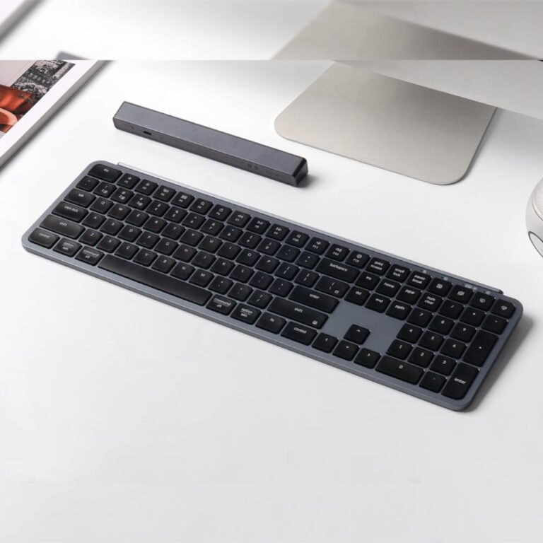 Keychron B6 Pro Ultra-Slim 100% Wireless Keyboard ? Space Grey