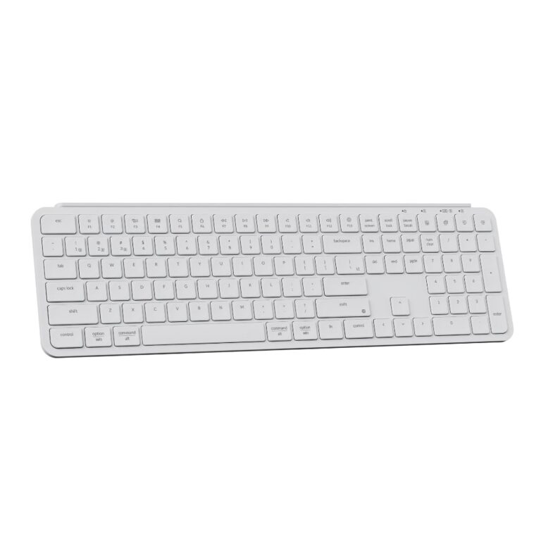B6P-K8_wr_02a.jpg Keychron B6 Pro Ultra-Slim 100% Wireless Keyboard ? Ivory White