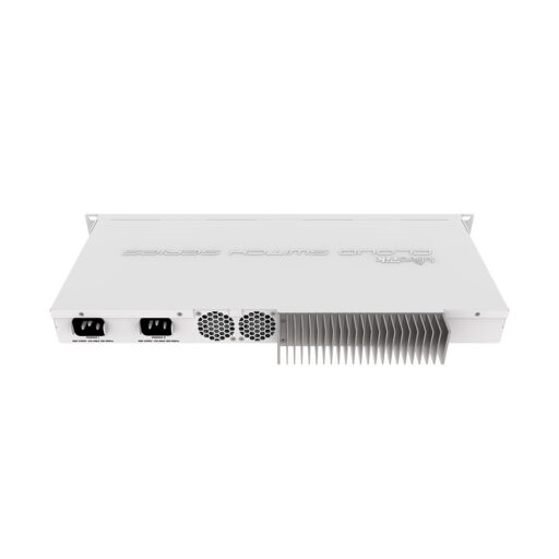 MikroTik Cloud Router Switch CRS317-1G-16S+RM, 1x GB LAN, 16x SFP+ Cages, RouterOS L6 OR SwitchOS (Dual Boot), Passive Cooling 1U RACkmount Enclosure, Dual Redundant PSU