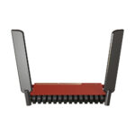 MikroTik L009UiGS-2HaxD, 8x GB LAN, 1x 2.5 GB SFP port, 2.4 GHz 802.11b/g/n/ax dual-chain wireless, 4dBi 2.4GHz external antennas, USB, desktop case, PSU
