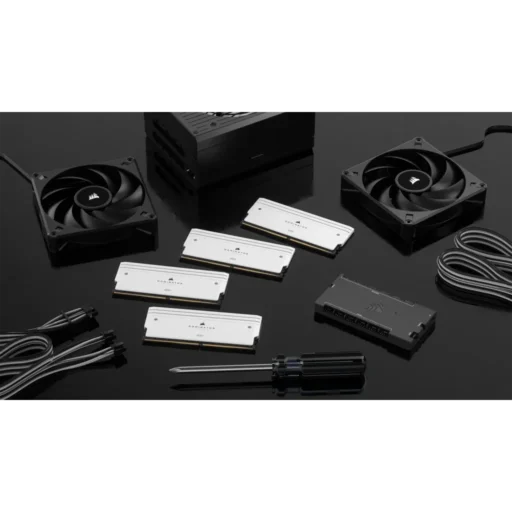 Corsair DOMINATOR TITANIUM 32GB (2 x 16GB) DDR5 7200 CL34-44-44-96 1.45V Intel XMP - WHITE