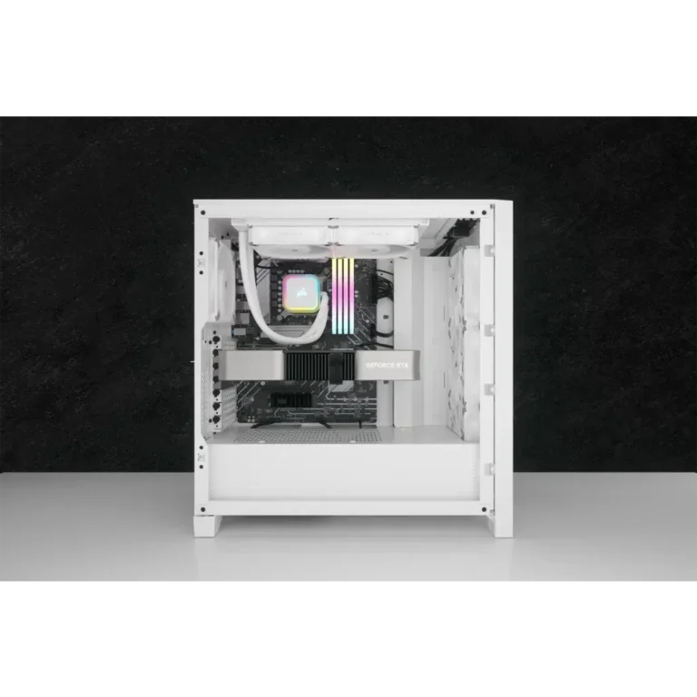 Corsair iCUE H100i ELITE RGB 240mm Liquid CPU Cooler - White AMD: AM5