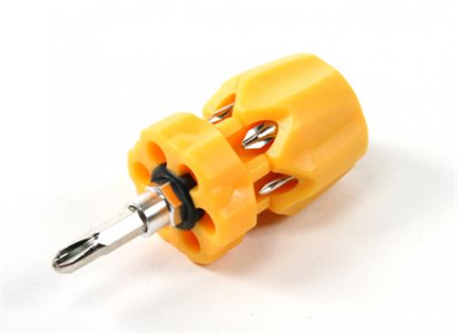 GOLDTOOL 7 IN 1 STUBBY TORX DRIVER SET-THE DRIVE SET INCLUDES 7 OF THE MOST COMMONLY USED TORX DRIVE SIZES INCLUDING T6