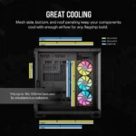 6500X RGB Mid-Tower Black Dual Chamber PC Case
