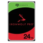 Seagate Ironwolf Pro ST24000NT002 24TB 3.5'' HDD NAS Drives 7200 RPM; SATA 6GB/s Interface; 256MB Cache;550TB/Year; Unlimited Ba
