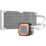 Corsair iCUE H100i ELITE RGB 240mm Liquid CPU Cooler - White AMD: AM5