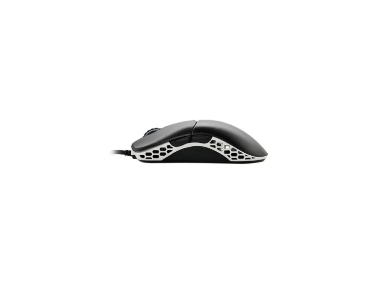 Ducky Mouse Feather Black and White - Huano Blue switches
