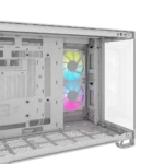 2500X RGB Micro ATX White Dual Chamber PC Case