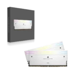 Corsair DOMINATOR TITANIUM 32GB (2 x 16GB) DDR5 7200 CL34-44-44-96 1.45V Intel XMP - WHITE