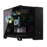 2500X RGB Micro ATX Black Dual Chamber PC Case