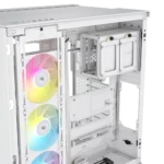 6500X RGB Mid-Tower White Dual Chamber PC Case