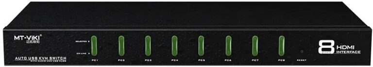 8 PORT RACKMOUNT KVM HDMI SWITCH