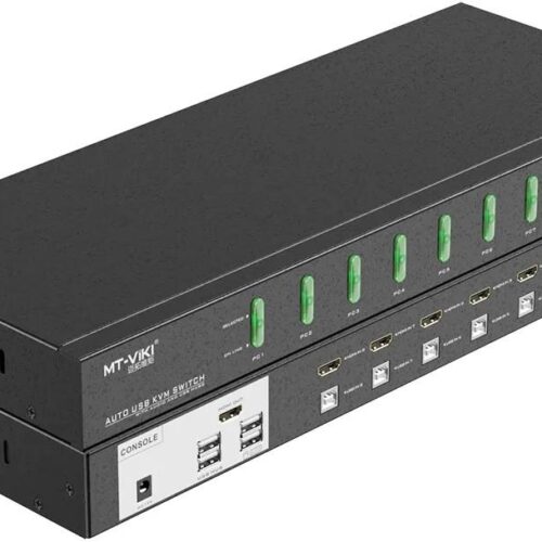 8 PORT RACKMOUNT KVM HDMI SWITCH
