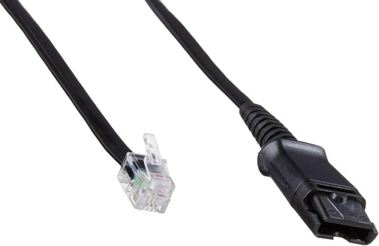 RJ9 CABLE TELEPHONE PLANTRONICS
