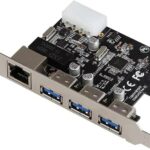 PCI-E 3 X USB3 + RJ45 CARD