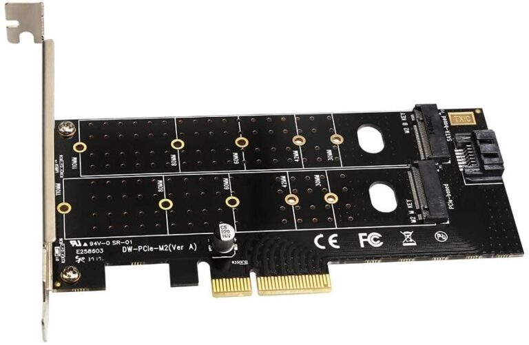 PCIE TO M 2(M KEY+B KEY)
