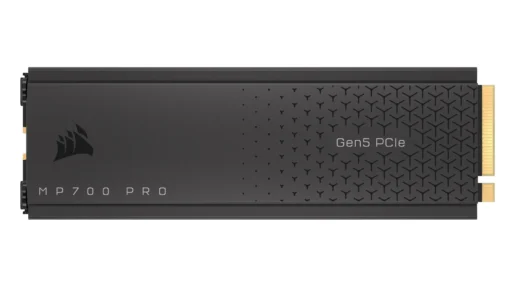Corsair MP700 PRO 1TB M.2 NVMe PCIe Gen. 5 x4 SSD with Cooler; Read Up To 11 700MB/s; Write up to 9600MB/s