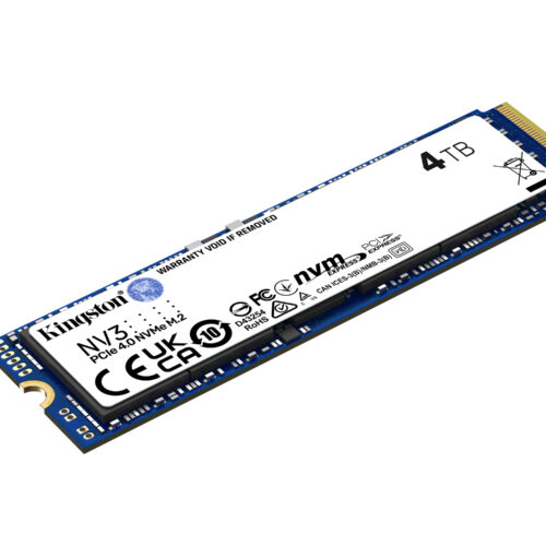 Kingston 4000G NV3 M.2 2280 PCIe 4.0 NVMe SSD