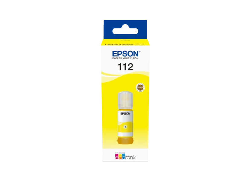Epson 112 EcoTank Pigment Yellow ink bottle (70 ml) 6000 pag